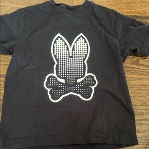 Psycho Bunny Black Tee youth 10-12